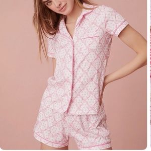 New LoveShackFancy x Roller Rabbit bow heart 🎀🩷  pajamas size large